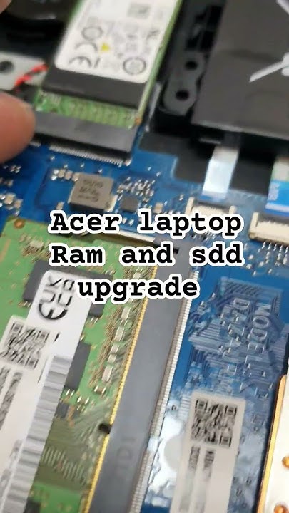 Acer laptop ram and sdd upgrade #acer #ram - YouTube