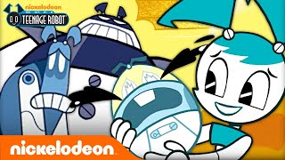 Xj-9 Meets Her Robot Sisters? My Life As A Teenage Robot Nickelodeon Cartoon Universe