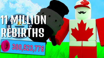 FIRST 11 MILLION REBIRTHS in Roblox Mining Simulator..