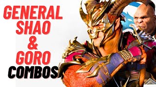 Shao & Goro tech ( Armored command grab + safe overhead ) credit 2 @seriouscaptain for this
