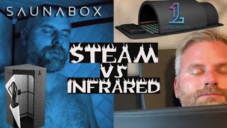 Steam Sauna vs Infrared Sauna @SimpleManChannel