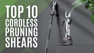 Top 10: Best Cordless Pruning Shears of 2022 / Cordless Pruner, Battery Powered Branch Cutter