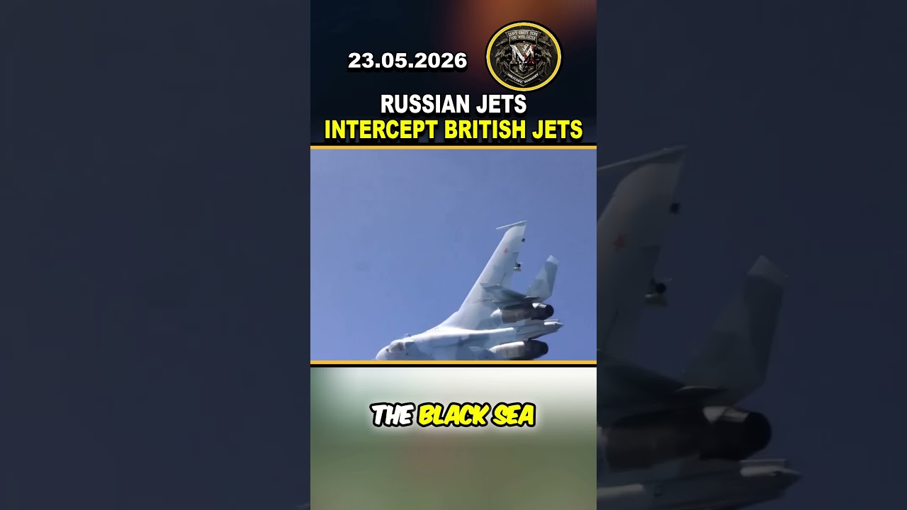 🛦 BLACK SEA: RUSSIAN JETS INTERCEPT BRITISH RECONNAISSANCE PLANE 💥 #russia #nato #uk #usa