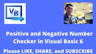 Positive and Negative Number Checker in Visual Basic 6