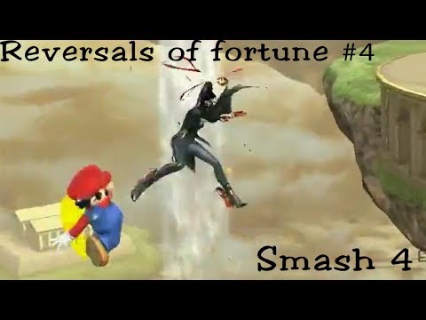 Bayo Combo GONE WRONG!?!? - Reversals of Fortune in Smash 4 #4