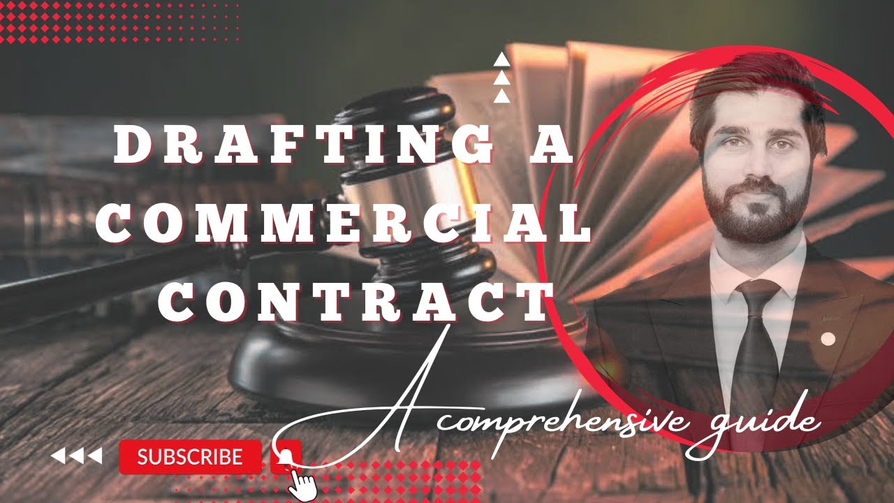 How to draft a Commercial Contract? - YouTube