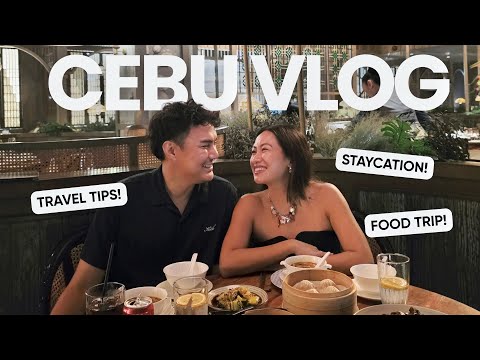 Cebu Vlog: Food Trip, Travel Tips, Staycation! | Laureen Uy