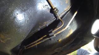 Caddy Busted Brake Line