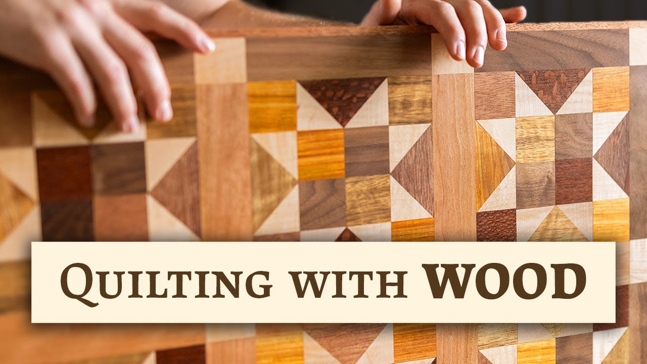 Turning Hundreds of Pieces of Wood into a Quilt