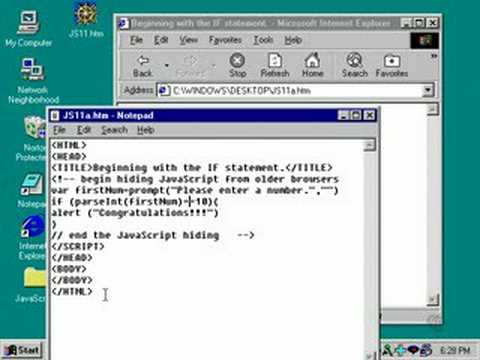 video tutorial for java script 24