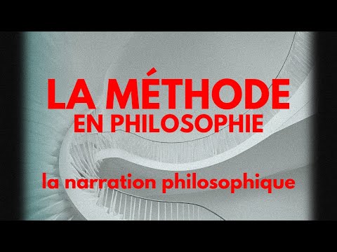 PHILOSOPHICAL NARRATION - Philosophical Method
