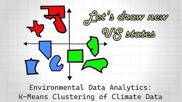 What is K-Means Clustering? | US states should follow hydrology