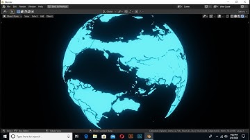 blender 2.82 / 2.83 - transparent globe tutorial
