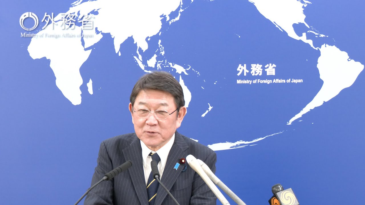 〔November 21〕Regular Press Conference：Minister for Foreign Affairs of Japan, MOTEGI Toshimitsu