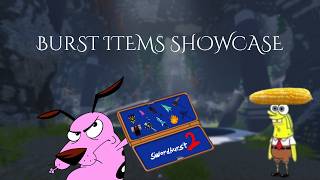 Burst Items Showcase │Swordburst 2