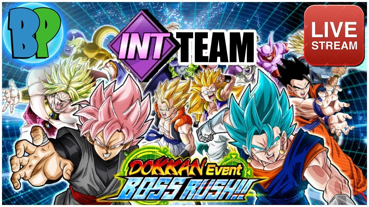 INT BOSS RUSH RACE WITH BLUE CREW - check description | DBZ DOKKAN BATTLE LIVE