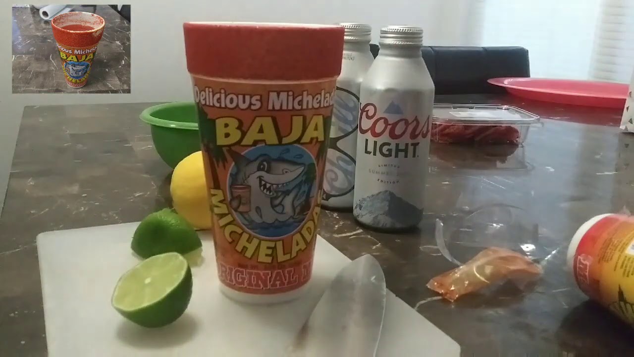 ADRIAN SURVIVES: easy michelada cup