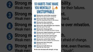 Weak Vs Strong Men Which One Are You?