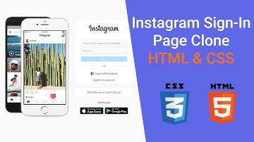HTML & CSS Beginner Project Tutorial - Instagram Sign In Page Clone with Flexbox