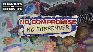 HOI4 No Compromise No Surrender - AI Timelapse