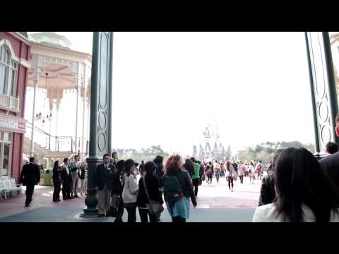 再開された東京ディズニーランドです。