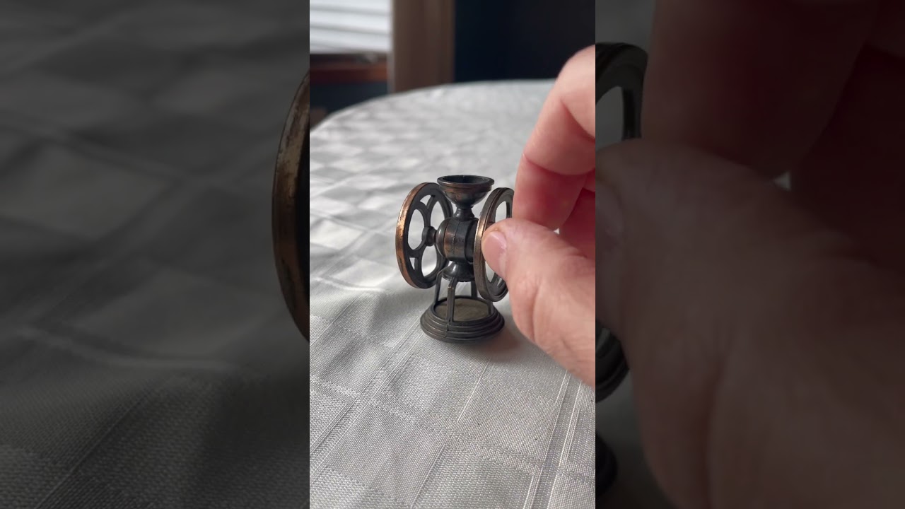 World’s Smallest coffee bean grinder 