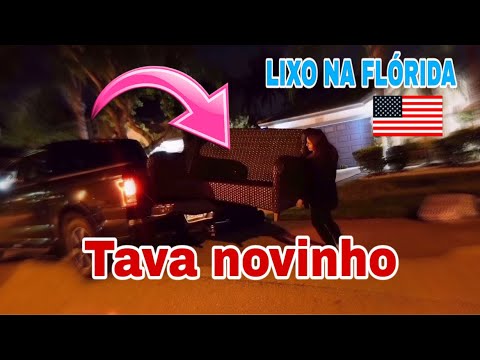 DESCARTE ou CONSUMISMO nos EUA 🤩Dessa vez resgatei MOVEIS,ROUPAS,SAPATOS !!