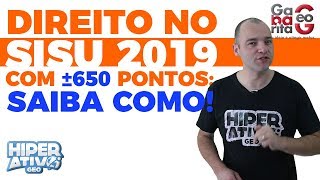 Direito no Sisu: Estratégia Infalível: Quantos pontos preciso?