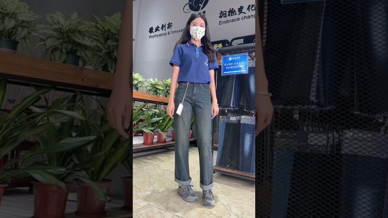 Aufar 10 2oz ring slub denim fabric Cement gray medium low elastane lunch 