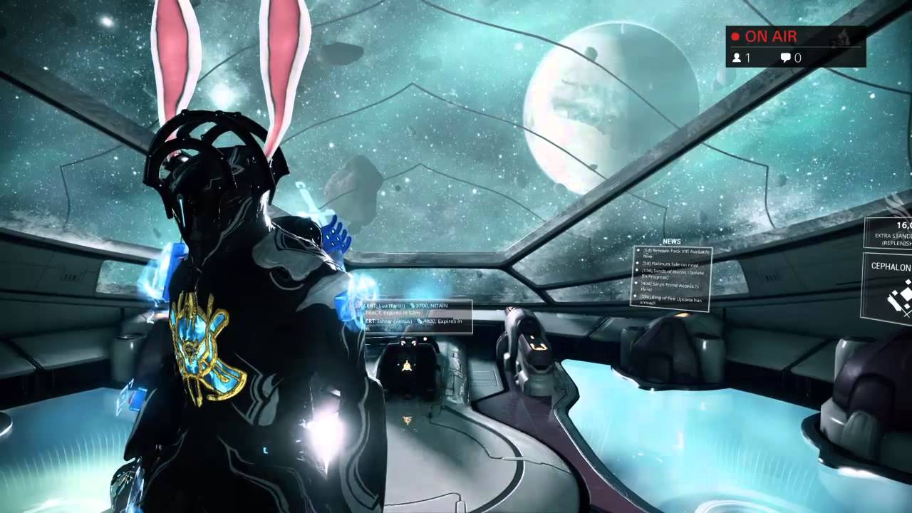 Warframe Bunny Frost Prime leveling and more - YouTube