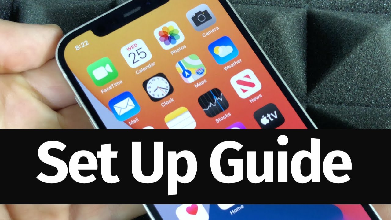 Set Up Guide for iPhone 12 128gb Beginners Guide | New to Apple iPhone ...