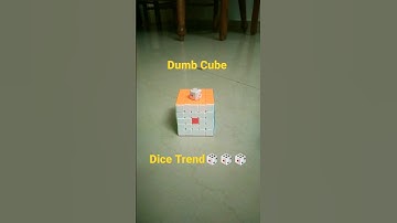 Dumb Cube Dice Trend🎲🎲🎲: Subscribe for More