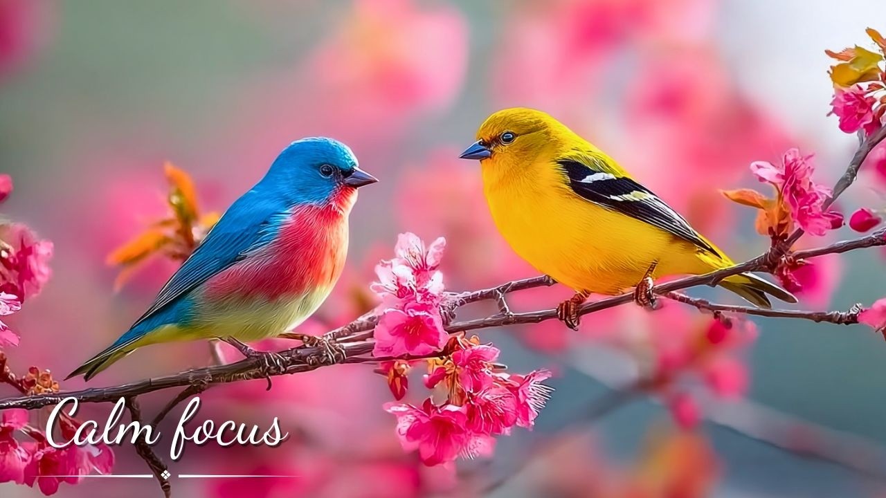 Healing Piano and Birdsong 🎶🌿 | Relax and Unwind with Stress-Relieving Music for Deep Comfort 🌸