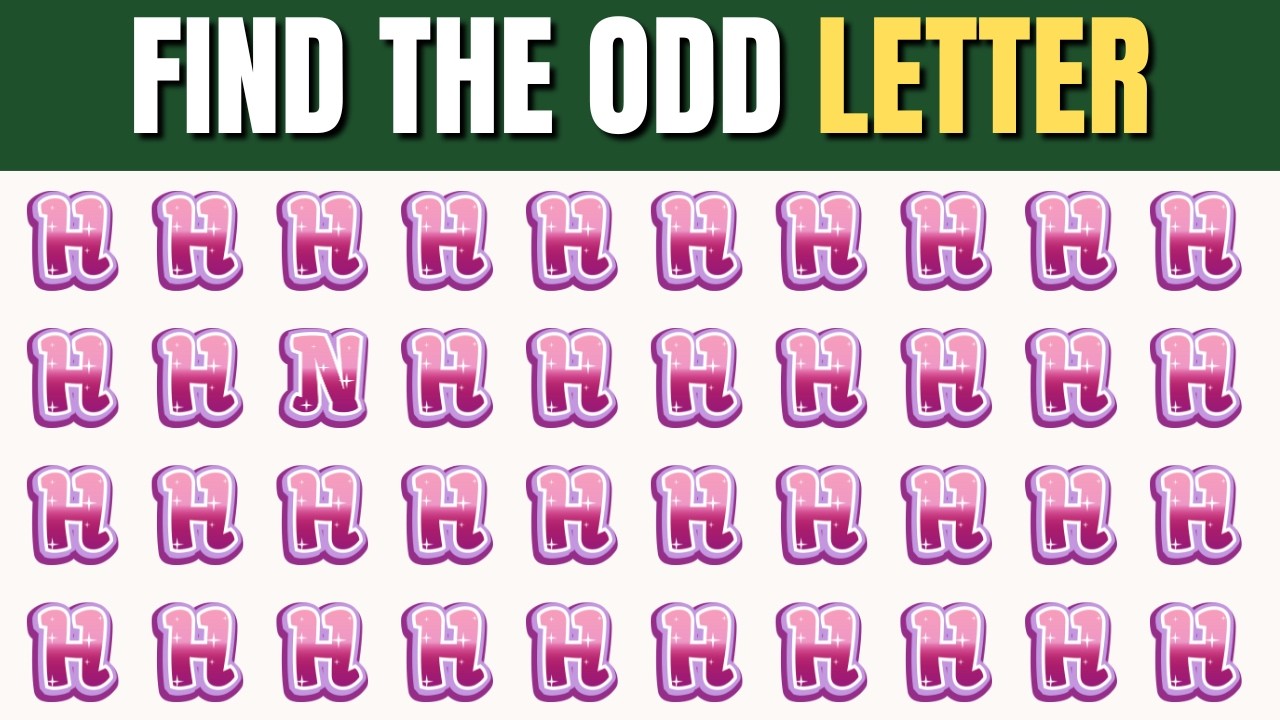 🔴[ Уровень от лёгкого до невозможного ] Насколько быстры ваши глаза? Найдите лишнее | Oddity Spot...