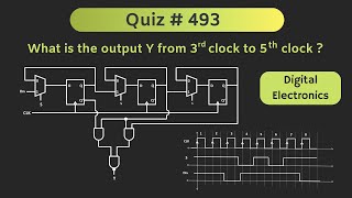 Sequential Circuit Solved Problem  (Digital Electronics) | Quiz # 493