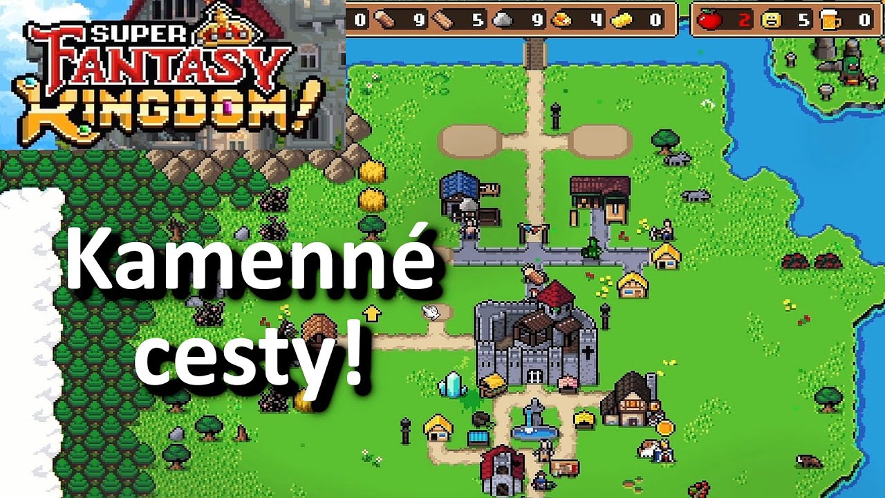 Super Fantasy Kingdom #5 Kamenné cesty môžu pomôcť ekonomike
