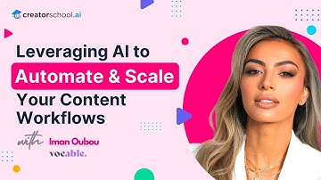 How to Use AI to Automate & Scale Your Content Workflows | Iman Oubou of Vocable.ai