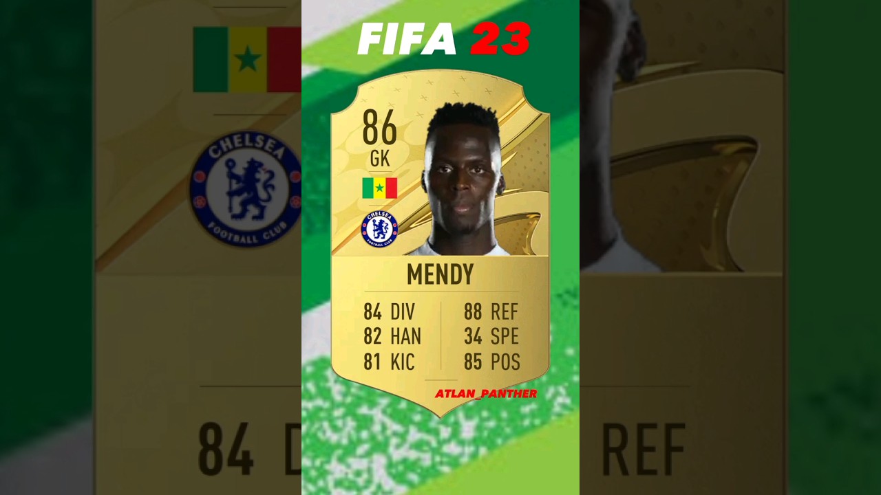 Édouard Mendy - FIFA Evolution (FIFA18 - FIFA23)