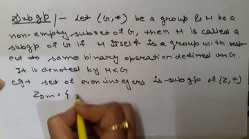 Group Theory - Sub Group in Hindi | IIT JAM |M.Sc., B.Sc, B.Tech, 12th  Preparation