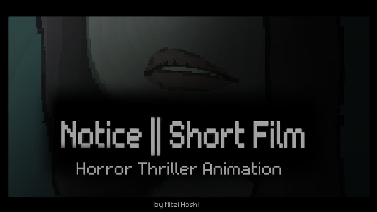 Notice || Animated Short Film || Horror Thriller