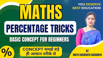 Percentages for Competitive Exams: Tips, Tricks, and Practice Questions By Vashishth Academy Part-2
