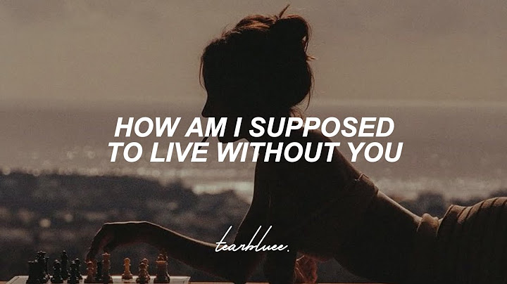 Michael Bolton - How Am I Supposed To Live Without You (Lyrics)