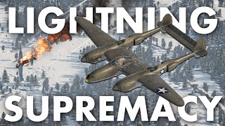 Demonstrating Why The P-38G Is Severely UNDERRATED - P-38G-1 Lightning