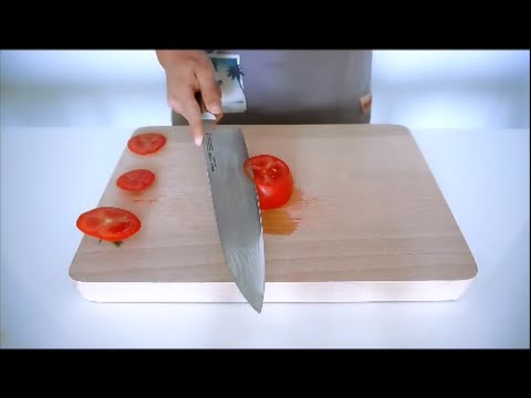 Miyabi 7000d Tomate Test , One Of The Best Knife In The World !