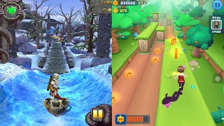 Subway Princess Runner ‘OR’ Temple Run 2  - 2022 Games Comparison Video | Android/iOS Gameplay HD screenshot 5