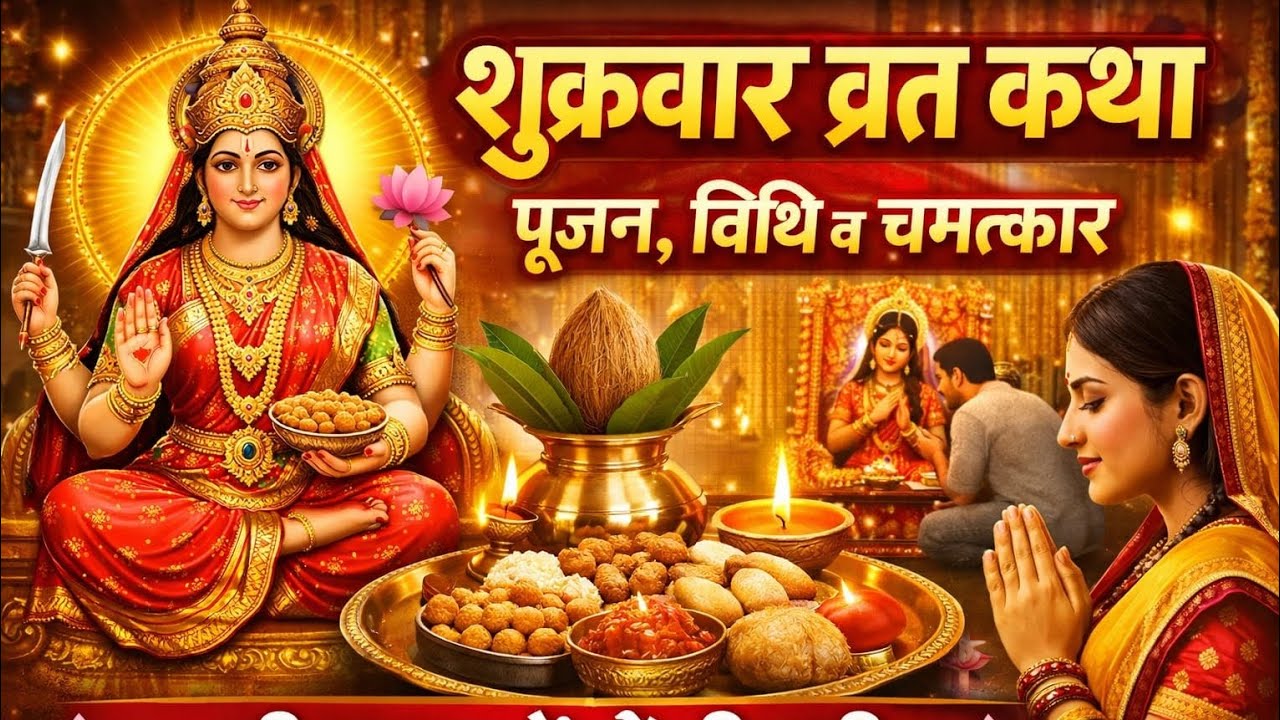 संतोषी माँ व्रत कथा शुक्रवार | 16 शुक्रवार व्रत नियम और उद्यापन | Santoshi Mata Vrat Katha