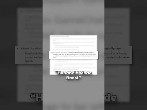 Switch 2's Shocking New Update...