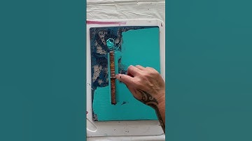 Gelli Print Mastery: Unlocking Texture Techniques for Dynamic Art!