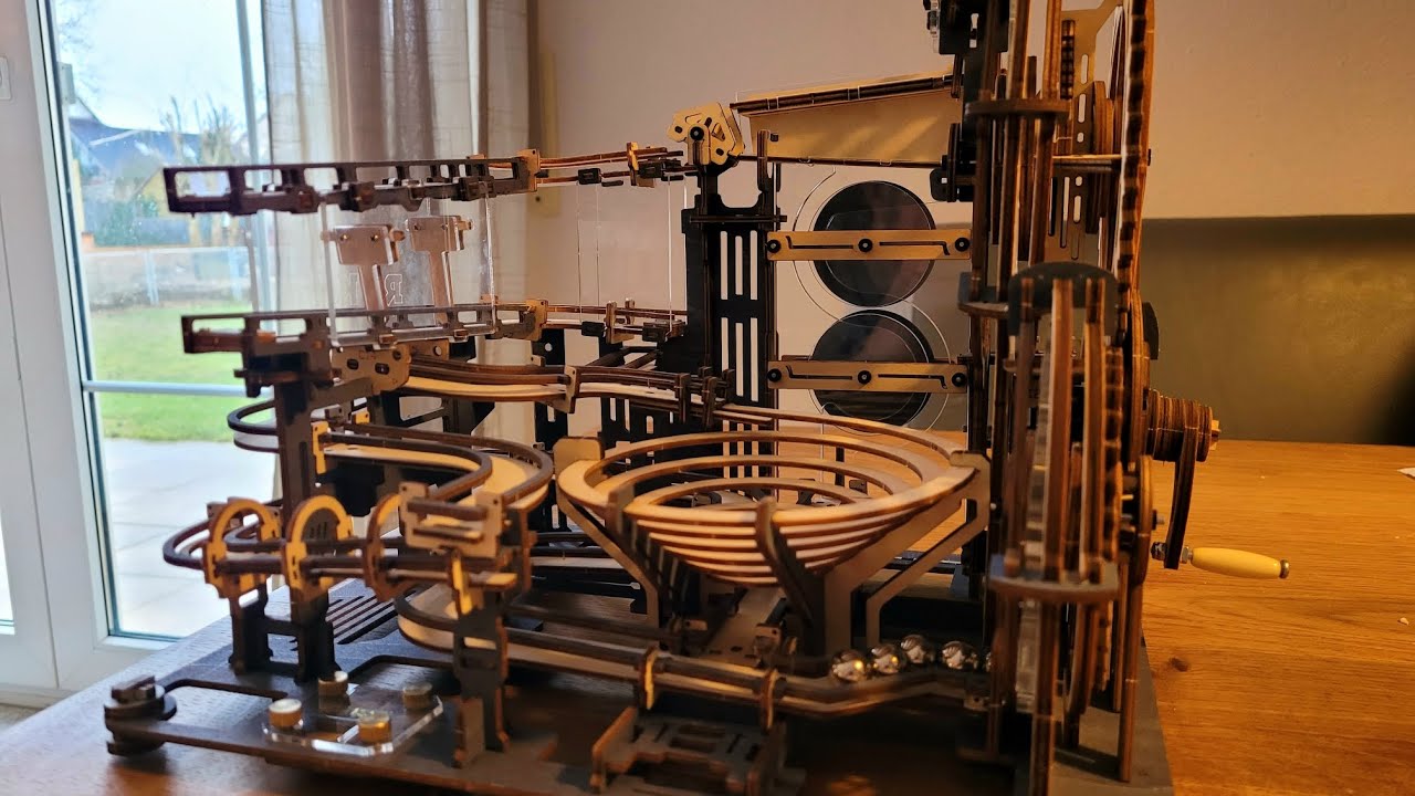 ROKR "Marble Night City" MARBLE RUN YouTube