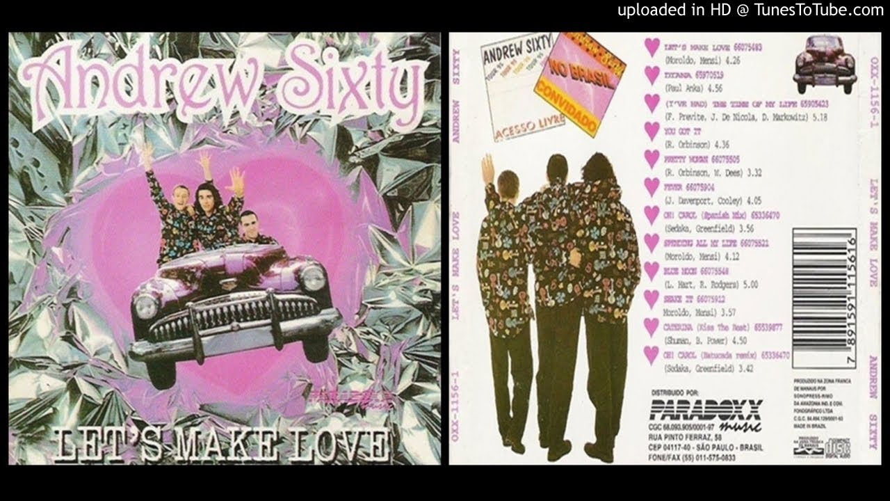 Watch Andrew Sixty – Diana (Track taken from the album Let's Make Love – 1995) on YouTube Watch Andrew Sixty – Diana (Track taken from the album Let's Make Love – 1995) on YouTube